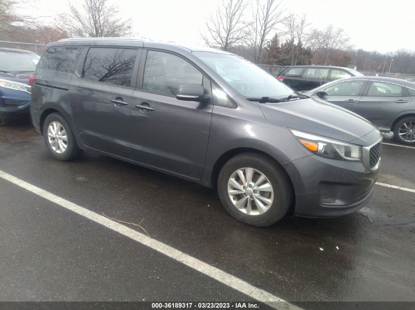 2015 KIA SEDONA LX - KNDMB5C14F6042299