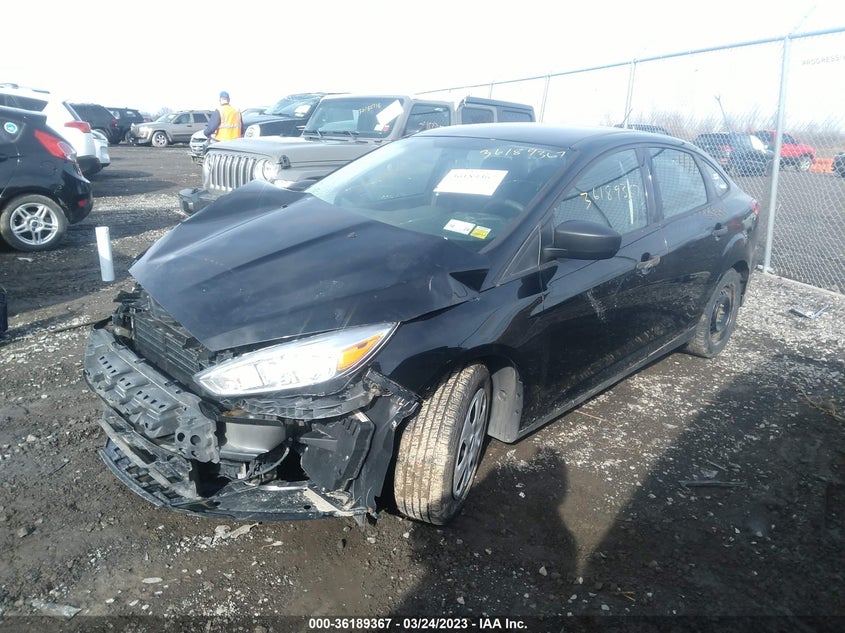VIN 1FADP3E2XJL254653 2018 FORD FOCUS S