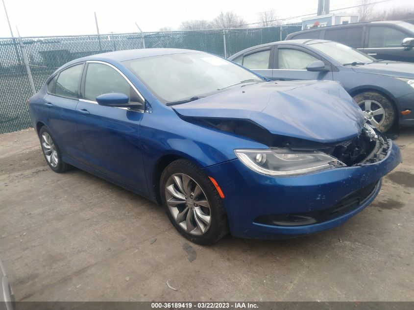 2015 CHRYSLER 200 S - 1C3CCCBB1FN629691