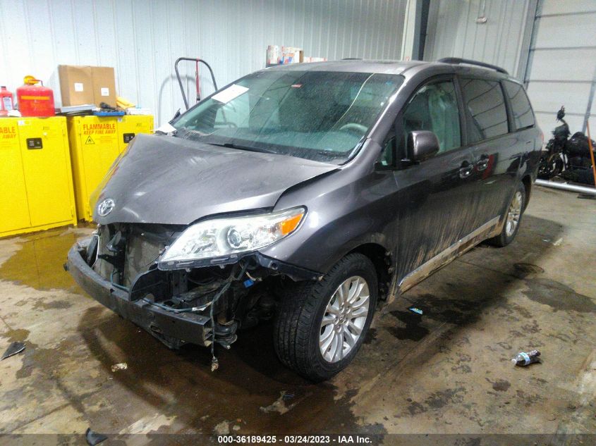 2013 TOYOTA SIENNA XLE AAS/XLE/LTD - 5TDYK3DC9DS404789