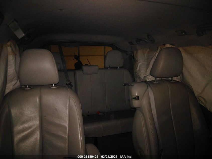 2013 TOYOTA SIENNA XLE AAS/XLE/LTD - 5TDYK3DC9DS404789