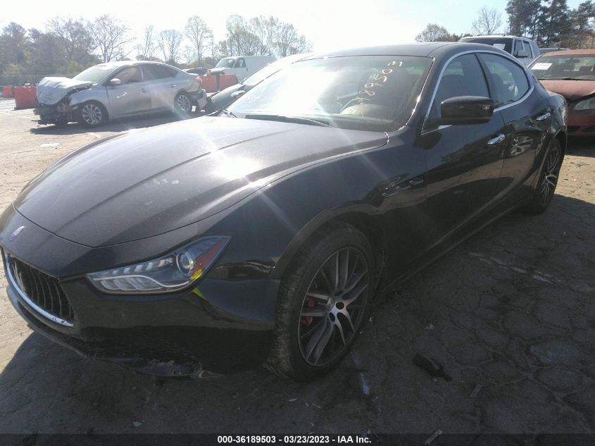 2014 MASERATI GHIBLI ZAM57XSA7E1123260