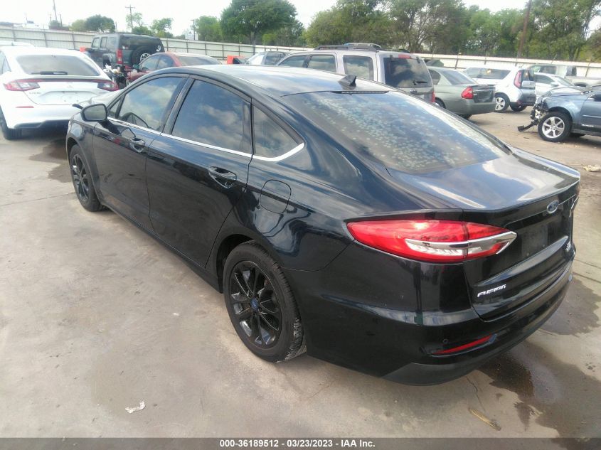 2020 FORD FUSION SE - 3FA6P0HD2LR187877