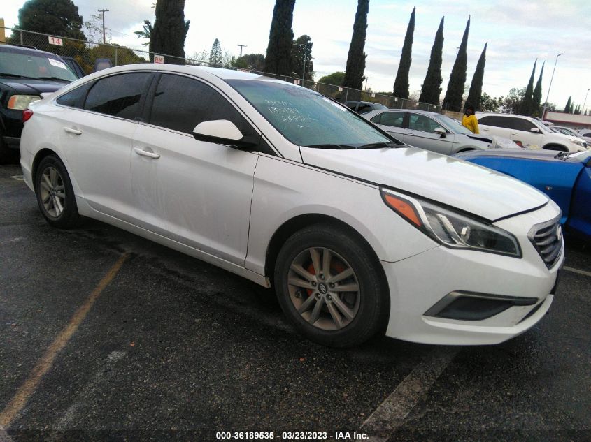 2017 HYUNDAI SONATA SE - 5NPE24AF2HH596172