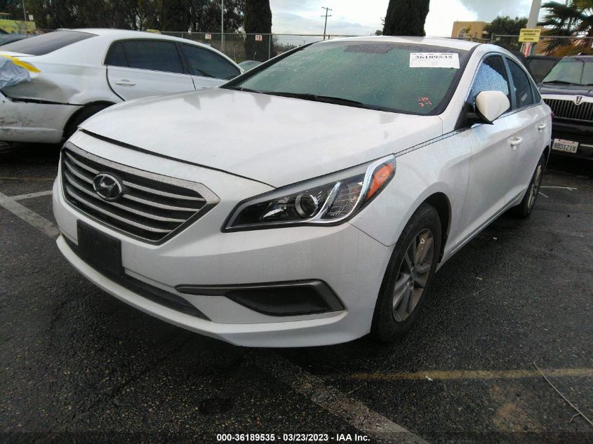 2017 HYUNDAI SONATA SE - 5NPE24AF2HH596172