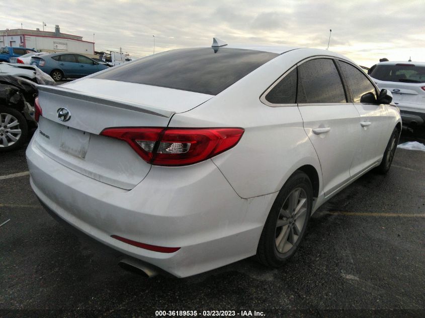 2017 HYUNDAI SONATA SE - 5NPE24AF2HH596172