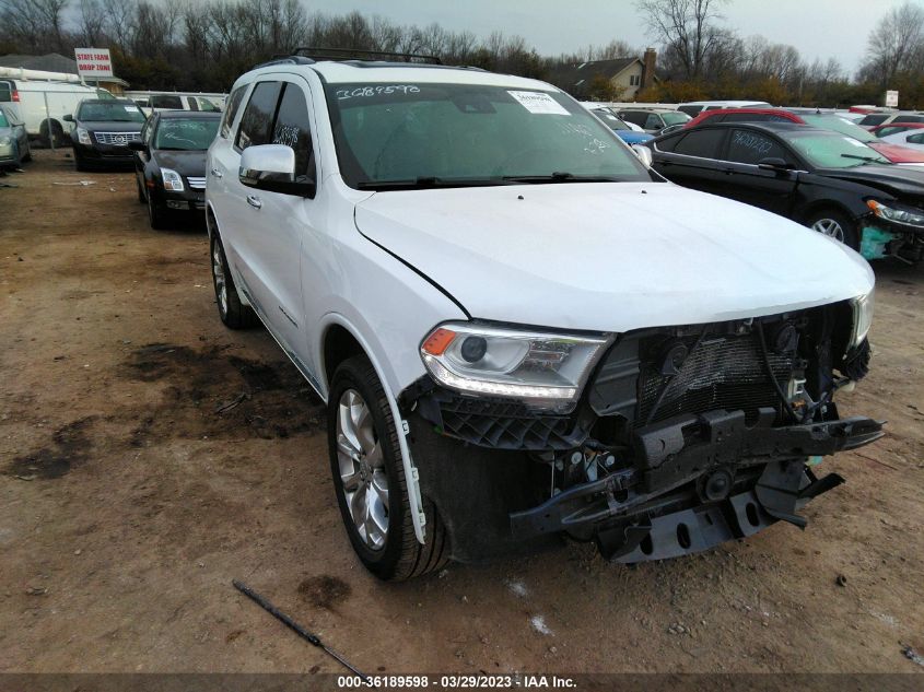 2016 DODGE DURANGO CITADEL - 1C4RDJEGXGC323214