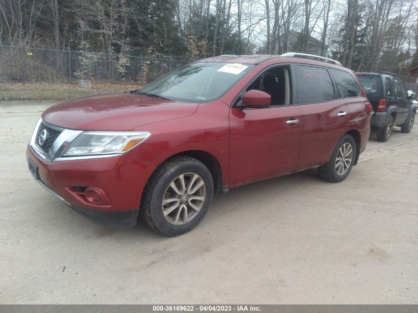 2014 NISSAN PATHFINDER SV - 5N1AR2MMXEC609794