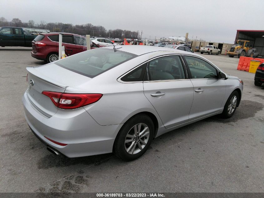 2017 HYUNDAI SONATA SE - 5NPE24AF7HH539899