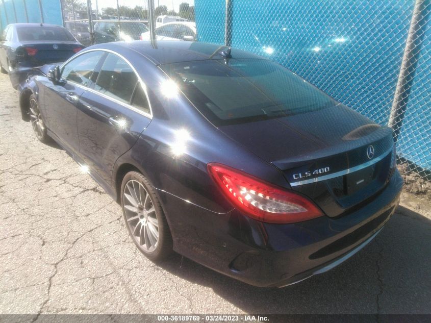 2016 MERCEDES-BENZ CLS CLS 400 WDDLJ6HB4GA186557