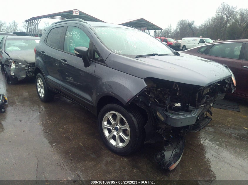 VIN MAJ6P1UL3JC219640 2018 FORD ECOSPORT SE