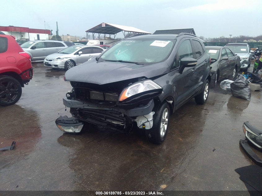 VIN MAJ6P1UL3JC219640 2018 FORD ECOSPORT SE