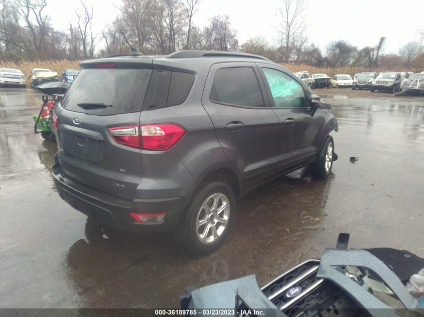 VIN MAJ6P1UL3JC219640 2018 FORD ECOSPORT SE