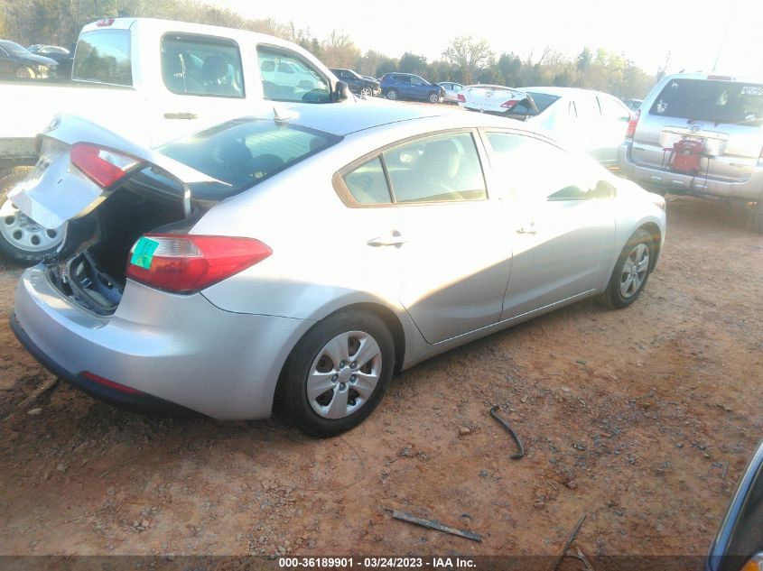2015 KIA FORTE LX - KNAFK4A65F5436303