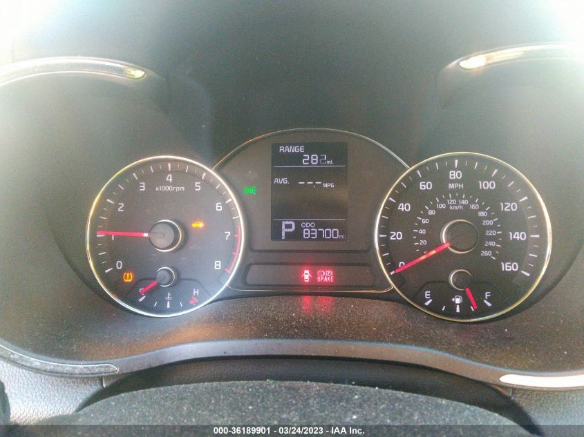 2015 KIA FORTE LX - KNAFK4A65F5436303