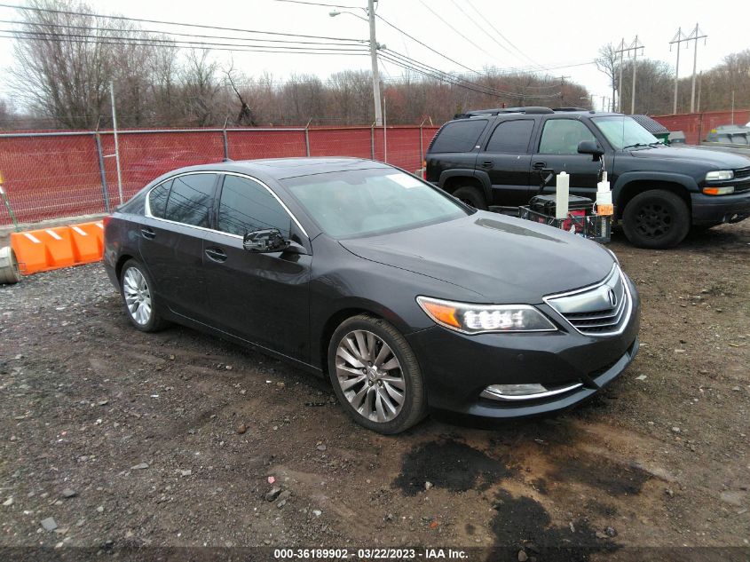 2014 ACURA RLX ADVANCE PKG - JH4KC1F97EC004594