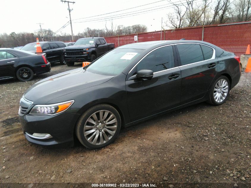 2014 ACURA RLX ADVANCE PKG JH4KC1F97EC004594