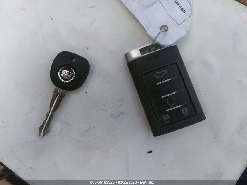 2013 CADILLAC CTS COUPE 1G6DA1E38D0168162