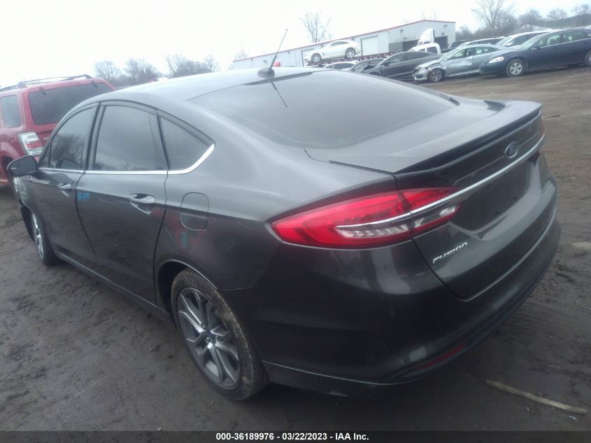 2017 FORD FUSION S - 3FA6P0G76HR411445