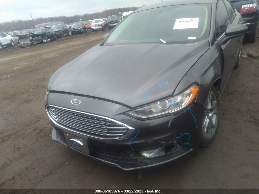 2017 FORD FUSION S - 3FA6P0G76HR411445