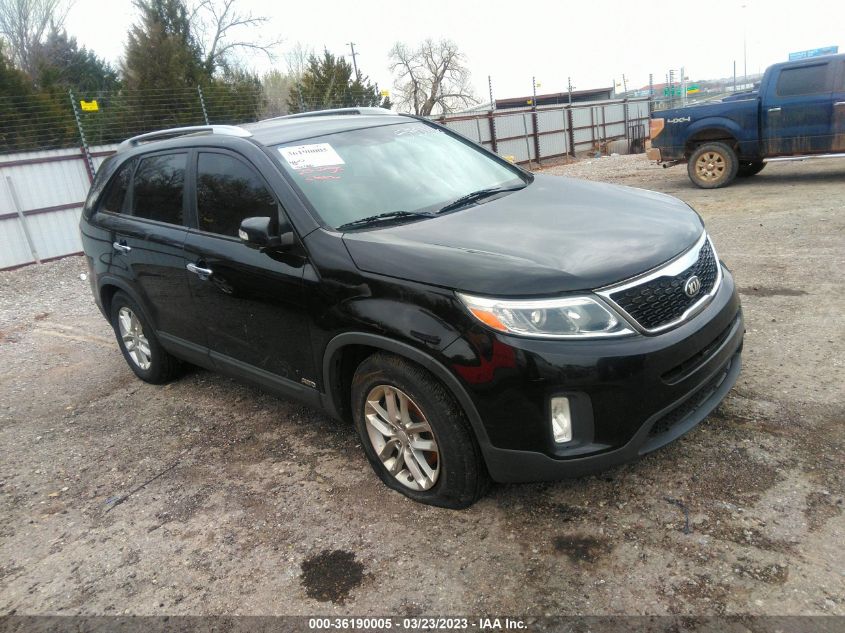 2015 KIA SORENTO LX - 5XYKTCA69FG555116