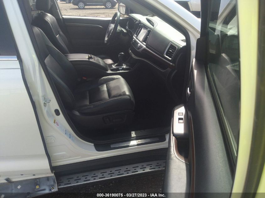 2015 TOYOTA HIGHLANDER LIMITED - 5TDDKRFH8FS135097