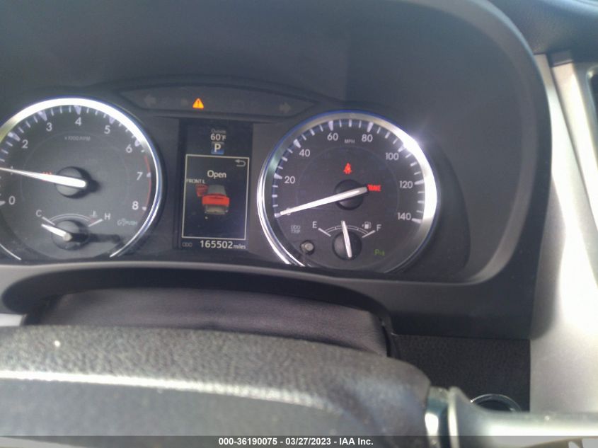 2015 TOYOTA HIGHLANDER LIMITED - 5TDDKRFH8FS135097