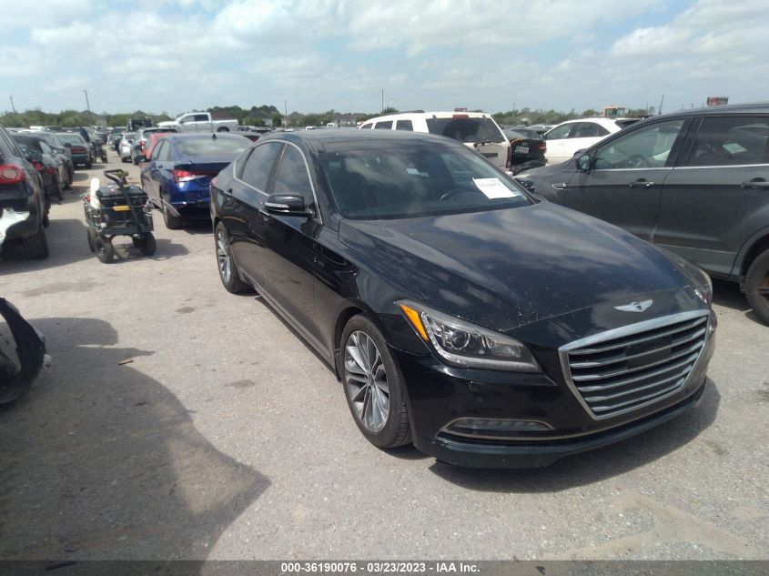 2016 HYUNDAI GENESIS 3.8L - KMHGN4JEXGU115950