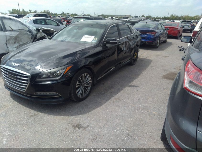2016 HYUNDAI GENESIS 3.8L - KMHGN4JEXGU115950