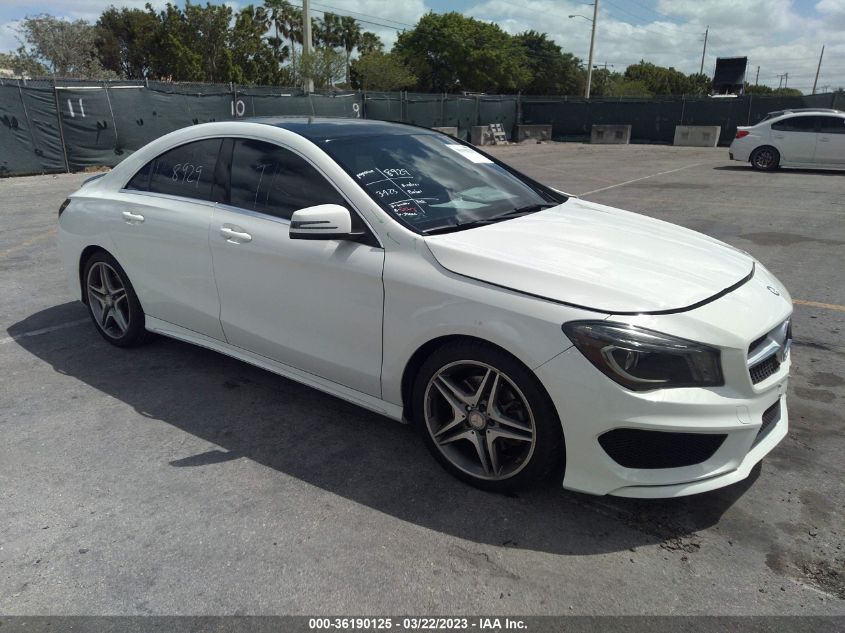 2014 MERCEDES-BENZ CLA-CLASS CLA 250 - WDDSJ4EB2EN160341