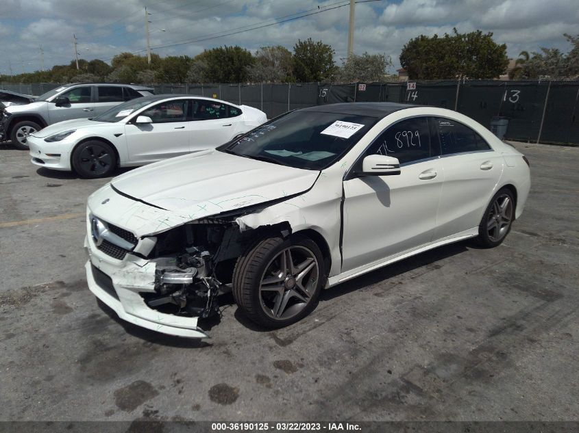 2014 MERCEDES-BENZ CLA-CLASS CLA 250 - WDDSJ4EB2EN160341