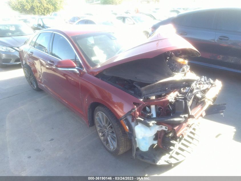 2014 LINCOLN MKZ HYBRID - 3LN6L2LUXER816468