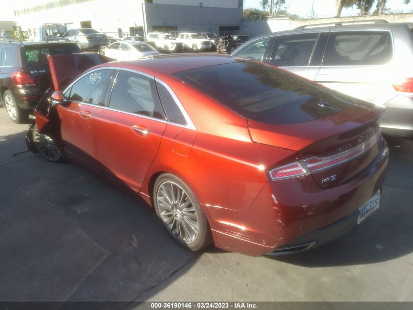 2014 LINCOLN MKZ HYBRID - 3LN6L2LUXER816468