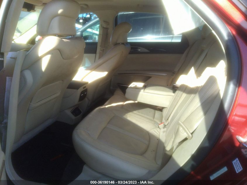 2014 LINCOLN MKZ HYBRID - 3LN6L2LUXER816468