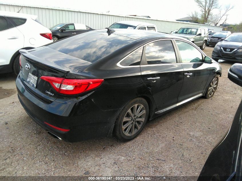 2017 HYUNDAI SONATA LIMITED - 5NPE34AF8HH550259