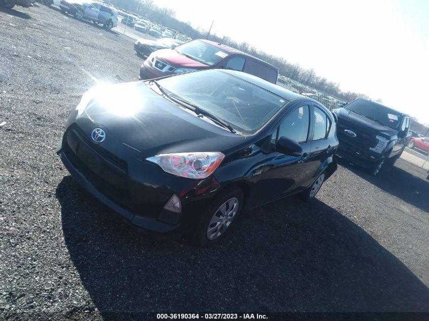 2014 TOYOTA PRIUS C ONE/THREE/TWO/FOUR - JTDKDTB31E1571407