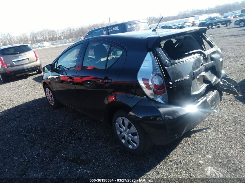 2014 TOYOTA PRIUS C ONE/THREE/TWO/FOUR - JTDKDTB31E1571407