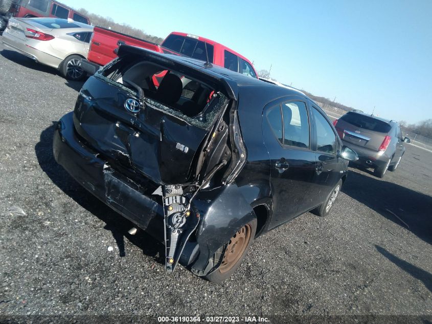 2014 TOYOTA PRIUS C ONE/THREE/TWO/FOUR - JTDKDTB31E1571407