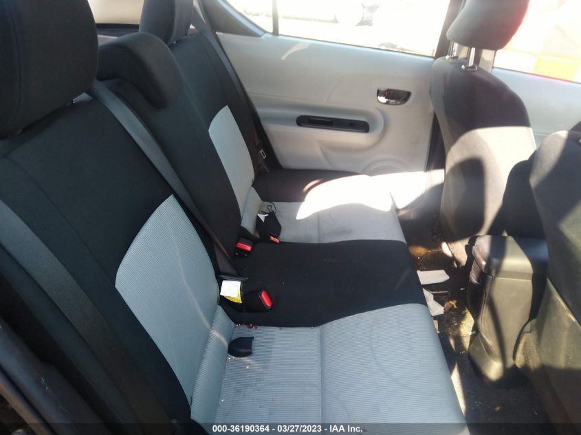 2014 TOYOTA PRIUS C ONE/THREE/TWO/FOUR - JTDKDTB31E1571407