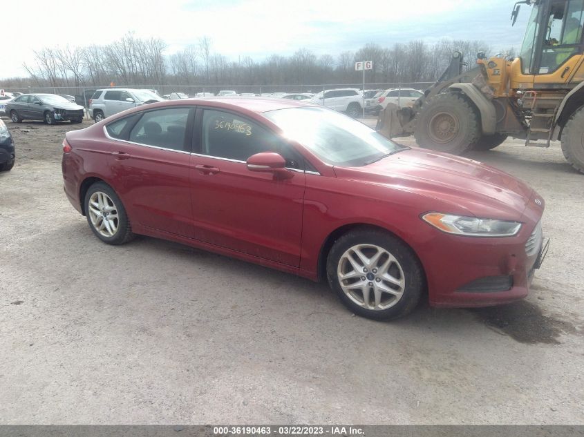 2016 FORD FUSION SE - 1FA6P0H75G5113114