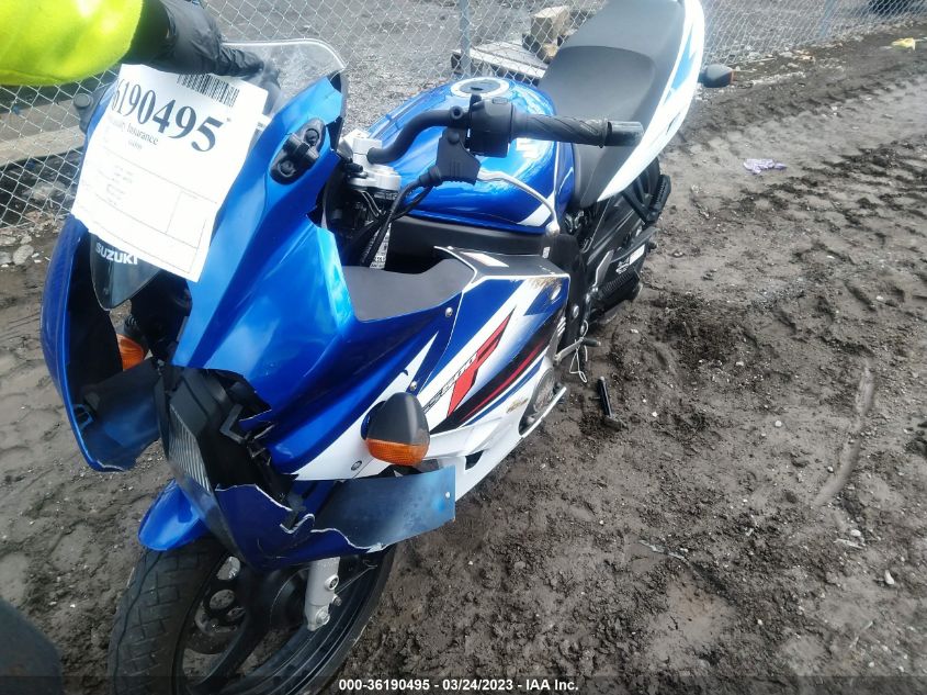 2009 SUZUKI GS500 - VTTGM51A992102404