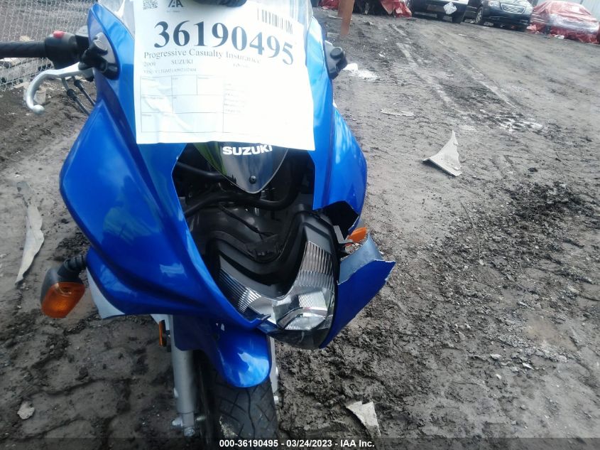 2009 SUZUKI GS500 - VTTGM51A992102404