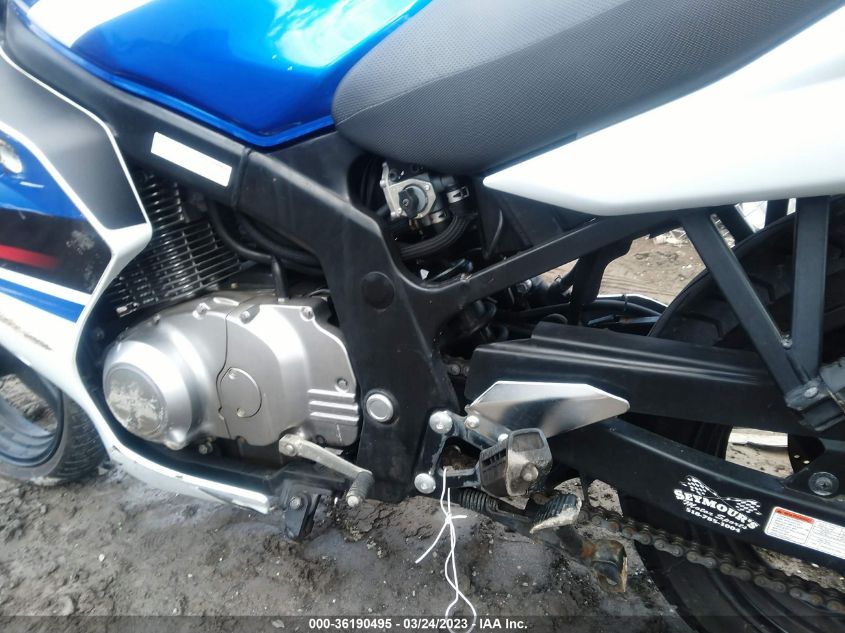 2009 SUZUKI GS500 - VTTGM51A992102404