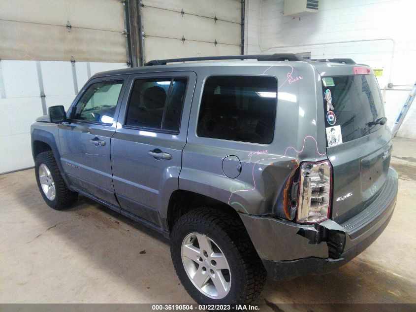 2014 JEEP PATRIOT LATITUDE - 1C4NJRFB1ED627676
