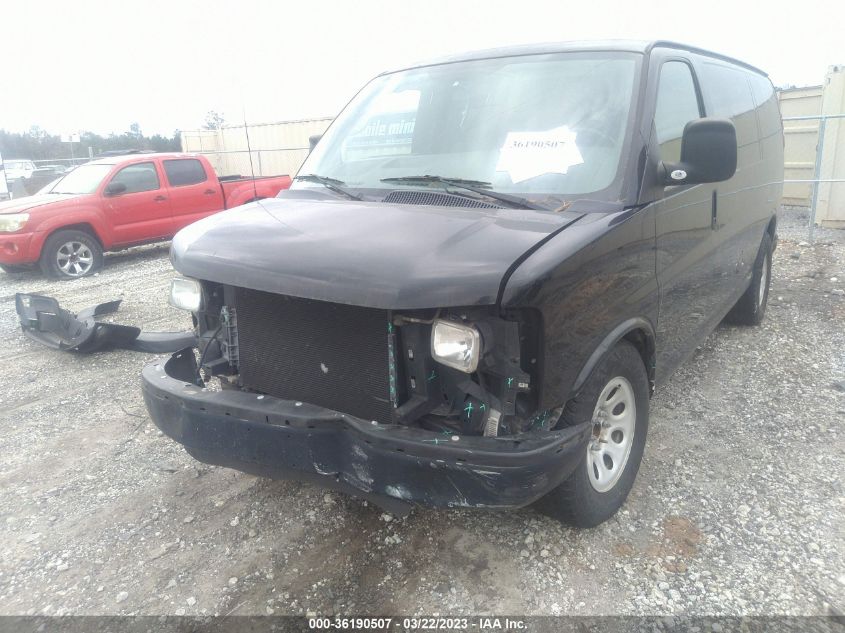 2013 CHEVROLET EXPRESS 1500 WORK VAN 1GCSGAFX8D1107053