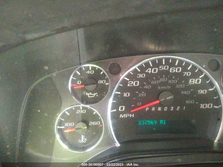 2013 CHEVROLET EXPRESS 1500 WORK VAN 1GCSGAFX8D1107053