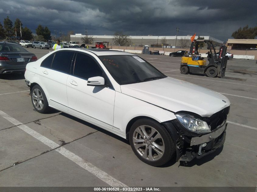 2013 MERCEDES-BENZ C-CLASS C 250 - WDDGF4HB8DA796660