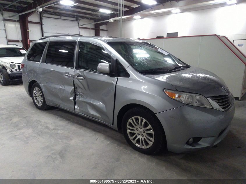 2015 TOYOTA SIENNA XLE/XLE AAS/LTD - 5TDYK3DCXFS651953