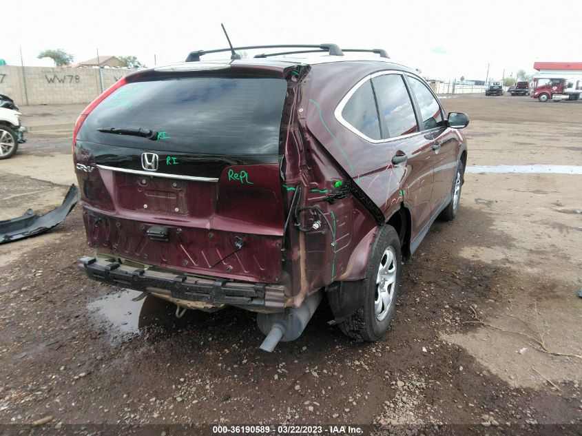 2014 HONDA CR-V LX - 5J6RM3H3XEL006402