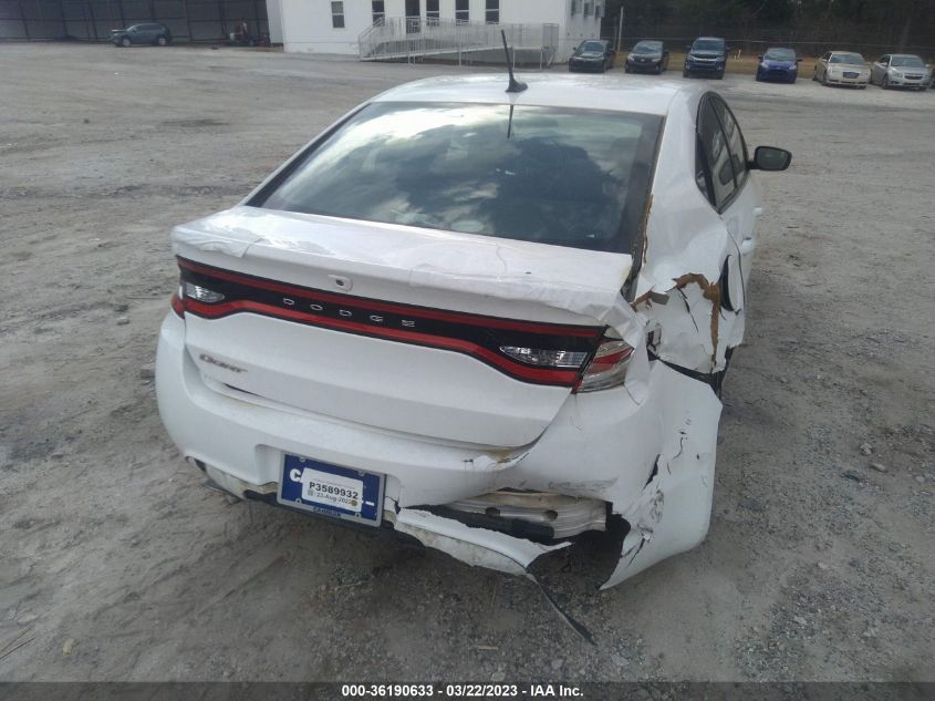 2015 DODGE DART SXT - 1C3CDFBB3FD125258